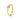 14K Gold Polished Cross Ring with CZ Hearts - Modern Statement Piece - Image 7