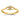 14K Gold Polished Cross Ring with CZ Hearts - Modern Statement Piece - Image 1