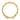 10K Gold Polished Curb Link Ring - Size 7.5 Stylish Statement Piece - Image 1