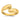14K Polished Gold Bypass Ring - Size 7 for Effortless Style - Image 1