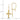 14k Polished Crucifix Earrings - Image 3
