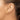 14k Gold Polished Cross Earrings for Everyday Style - Image 3