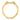 14K Gold Polished Diamond Open Circle Ring for Effortless Style - Image 2