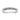 10K White Gold Sapphire and Diamond Band Ring - Image 7
