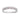 10K White Gold Pink Sapphire Stacking Ring - Image 7