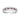 10k White Gold Ruby Ring - Chic Statement Band for Everyday Wear - Image 7