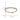 10K Rose Gold Diamond Band - Chic Fancy Design for Everyday Elegance - Image 2