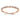 10K Rose Gold Diamond Band - Chic Fancy Design for Everyday Elegance - Image 1