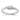 10k White Gold Three-Stone Diamond Ring for Timeless Elegance - Image 1