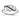 10K White Gold Black & White Diamond Heart Infinity Ring - Image 1