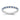 10K White Gold Sapphire & Diamond Ring - Timeless Elegance for Every Occasion - Image 1