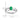 14k White Gold Emerald and Diamond Ring for Modern Elegance - Image 2