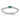 14k White Gold Emerald and Diamond Statement Ring - Image 1