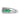 14k White Gold Polished Emerald and Diamond Ring - Image 4