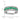 14k White Gold Polished Emerald and Diamond Ring - Image 3