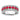 14k White Gold Ruby and Diamond Statement Ring - Image 1