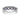 14k White Gold Polished Amethyst and Diamond Ring - Image 5
