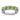 14k White Gold Polished Peridot and Diamond Ring - Image 1