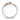 10K Two-Tone White & Rose Gold Infinity Diamond Ring - Image 2