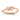 14k Rose Gold Double Heart Diamond Ring for Everyday Elegance - Image 1