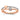 14k Rose Gold Heart Ring with Diamonds - Modern Elegance - Image 1