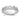 14K White Gold Diamond Double Band Ring for Trendsetting Style - Image 1