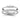 14K White Gold Double Band Diamond Ring for Chic Style - Image 1