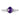 14K White Gold Twisted Ring with Oval Amethyst and Diamonds, Size 7 - Image 4