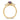 14K Gold Twisted Ring with Amethyst and Diamond Accents, Size 7 - Image 2