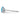 14K White Gold Twisted Ring with Oval Blue Topaz and Diamonds, Size 7 - Image 3