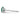 14K White Gold Diamond and 7x5 Oval May/Lab Created Emerald Size 7 Twisted Ring - Image 3