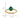 14K Gold Twisted Ring with Lab-Created Emerald and Diamond Accents, Size 7 - Image 5