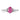 14K White Gold Twisted Ring with Diamond and Lab-Created Pink Sapphire, Size 7 - Image 4