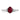 14K White Gold Diamond and 7x5 Oval July/Lab Created Ruby Size 7 Twisted Ring - Image 4
