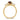 14K Gold Twisted Ring with Oval Garnet and Diamonds - Size 7 - Image 2