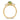 14K Gold Twisted Ring with Peridot and Diamond Accents, Size 7 - Image 2
