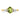 14K Gold Twisted Ring with Peridot and Diamond Accents, Size 7 - Image 4
