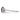 14K White Gold Twisted Ring with Diamond & Oval Rhodolite Garnet, Size 7 - Image 3