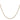 14K 14 inch 1.7mm Ropa with Lobster Clasp Chain - Image 2