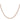 14K Rose Gold Diamond-Cut Spiga Chain - 18 Inch, Lobster Clasp - Image 2