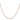 14K Rose Gold 24 inch 1.10mm Ropa with Spring Ring Clasp Chain - Image 2