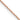 14K Rose Gold 20 inch .8mm D/C Cable Chain - Image 5