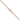 14K Rose Gold Baby Rope Chain Necklace - 16 Inch with Spring Ring Clasp - Image 3