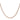 14K Rose Gold Diamond-Cut Spiga Chain, 16-Inch, Lobster Clasp - Image 2
