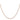 14K Rose Gold 20-Inch Baby Rope Chain with Spring Ring Clasp - Image 2