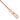 14K Rose Gold Polished Spiga Anklet with Lobster Clasp - 9 Inch - Image 1