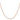 14K Rose Gold 30 inch 1.7mm Solid Polished Spiga with Lobster Clasp Chain - Image 2
