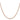 14K Rose Gold 20" Polished Spiga Chain with Lobster Clasp - Image 2