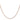14K Rose Gold 24 inch 1.25mm Diamond-cut Spiga with Lobster Clasp Chain - Image 2
