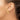 14k Gold Polished J-Hoop Earrings - Chic & Modern Statement Style - Image 2